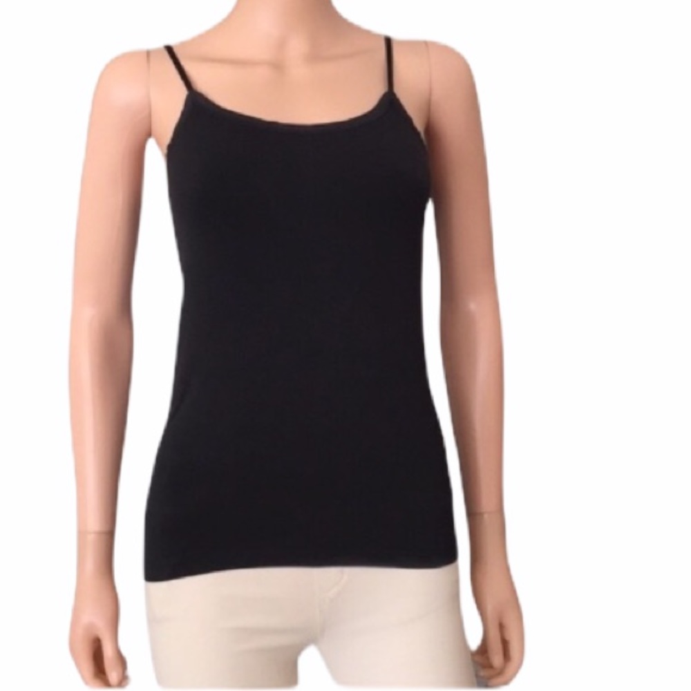 NWOT Ann Taylor black stretch camisole/to
